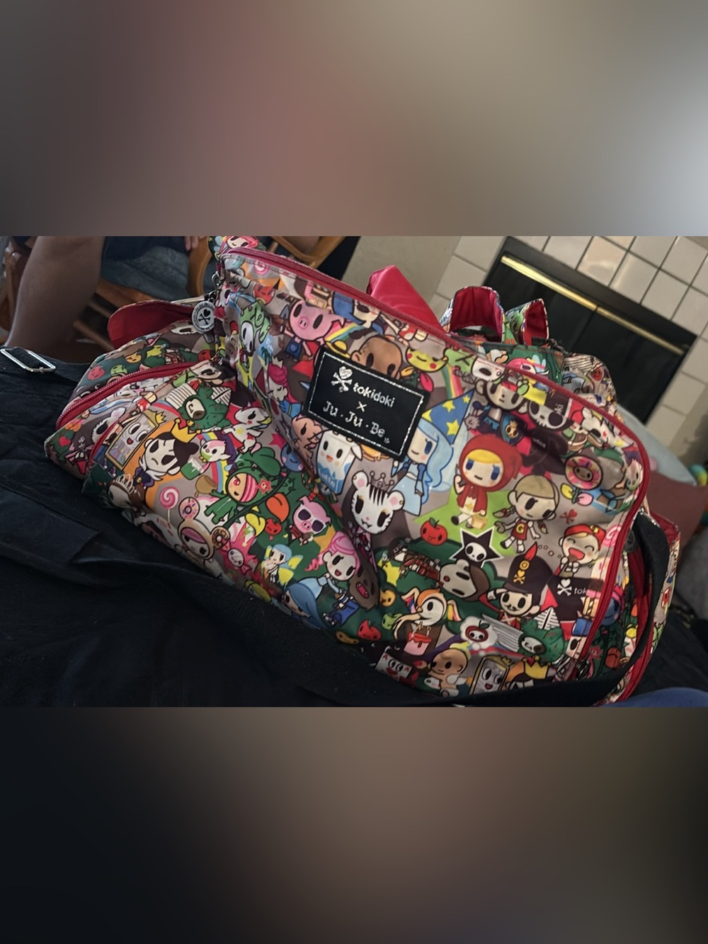 Ju-Ju-Be x Tokidoki Multicolor Character Diaper Bag